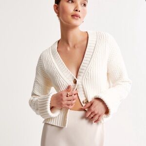 The A&F Cameron Seed Stitch Cardigan